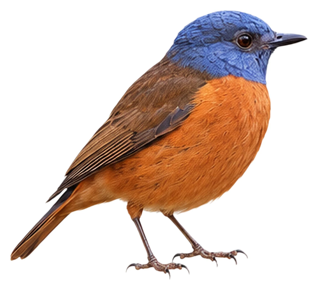 Amber Mountain Rock Thrush · Original color inspiration