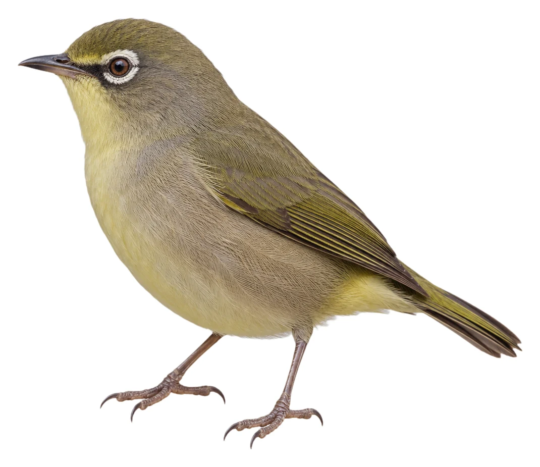Annobon White-eye · Original color inspiration