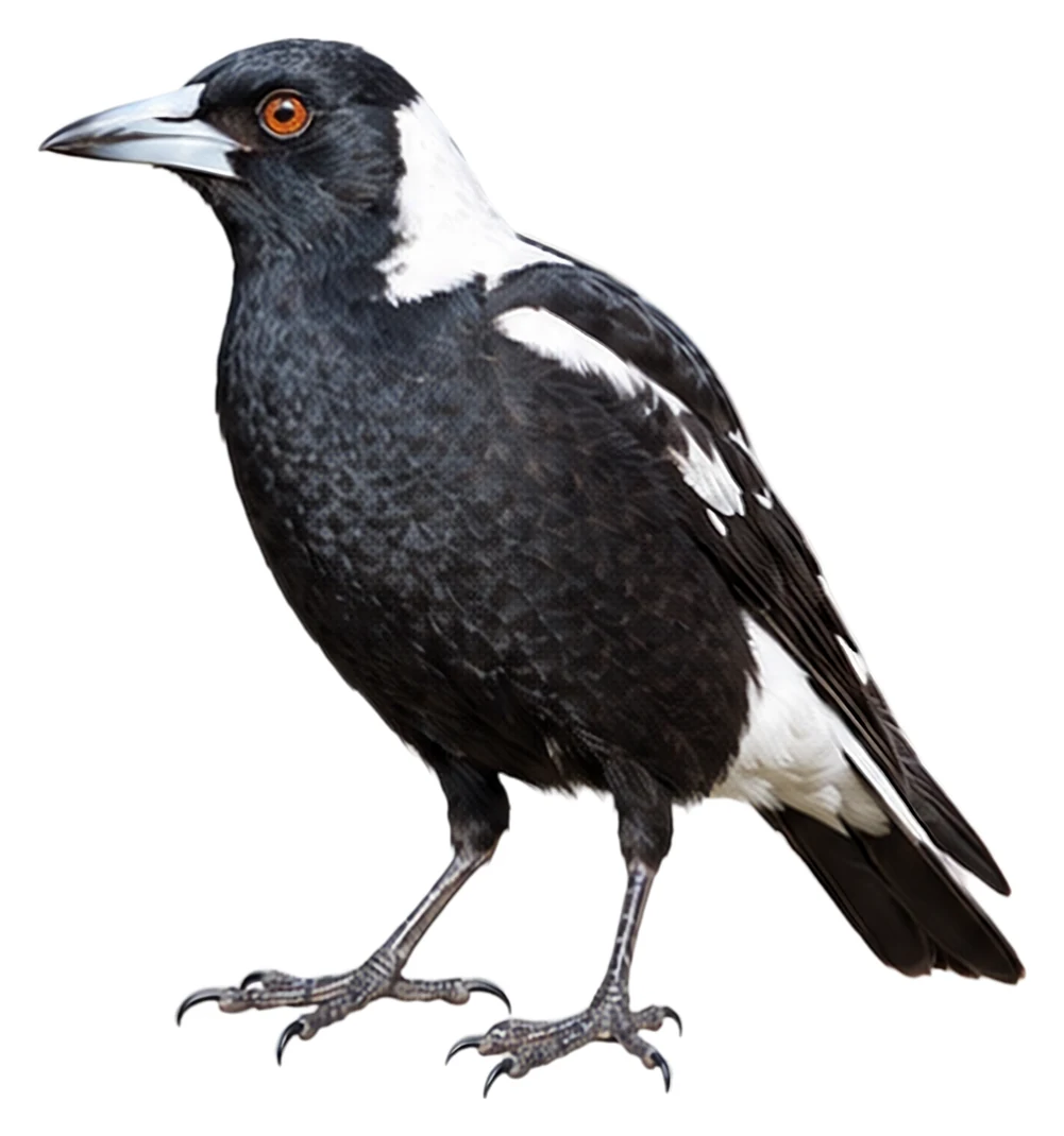 Australian Magpie · Original color inspiration