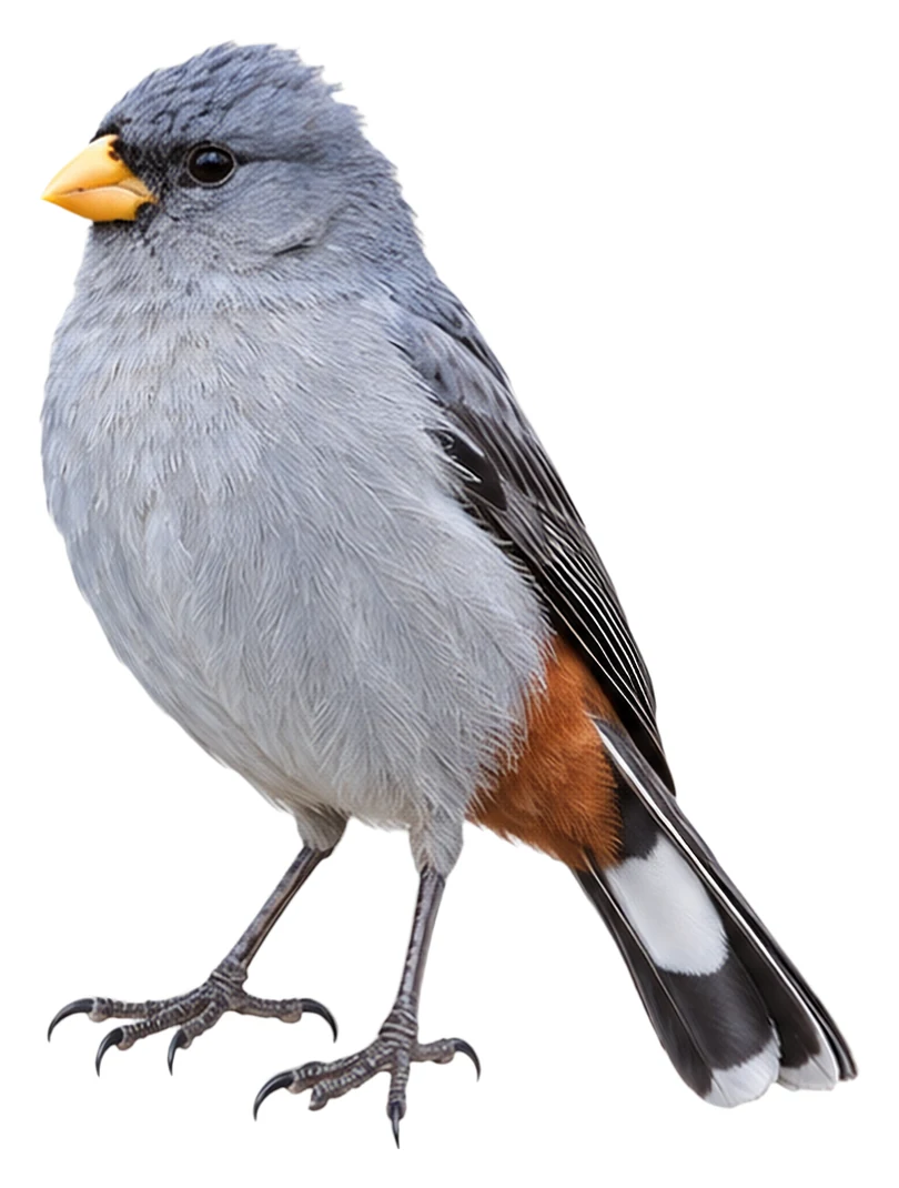 Band-tailed Seedeater · Original color inspiration
