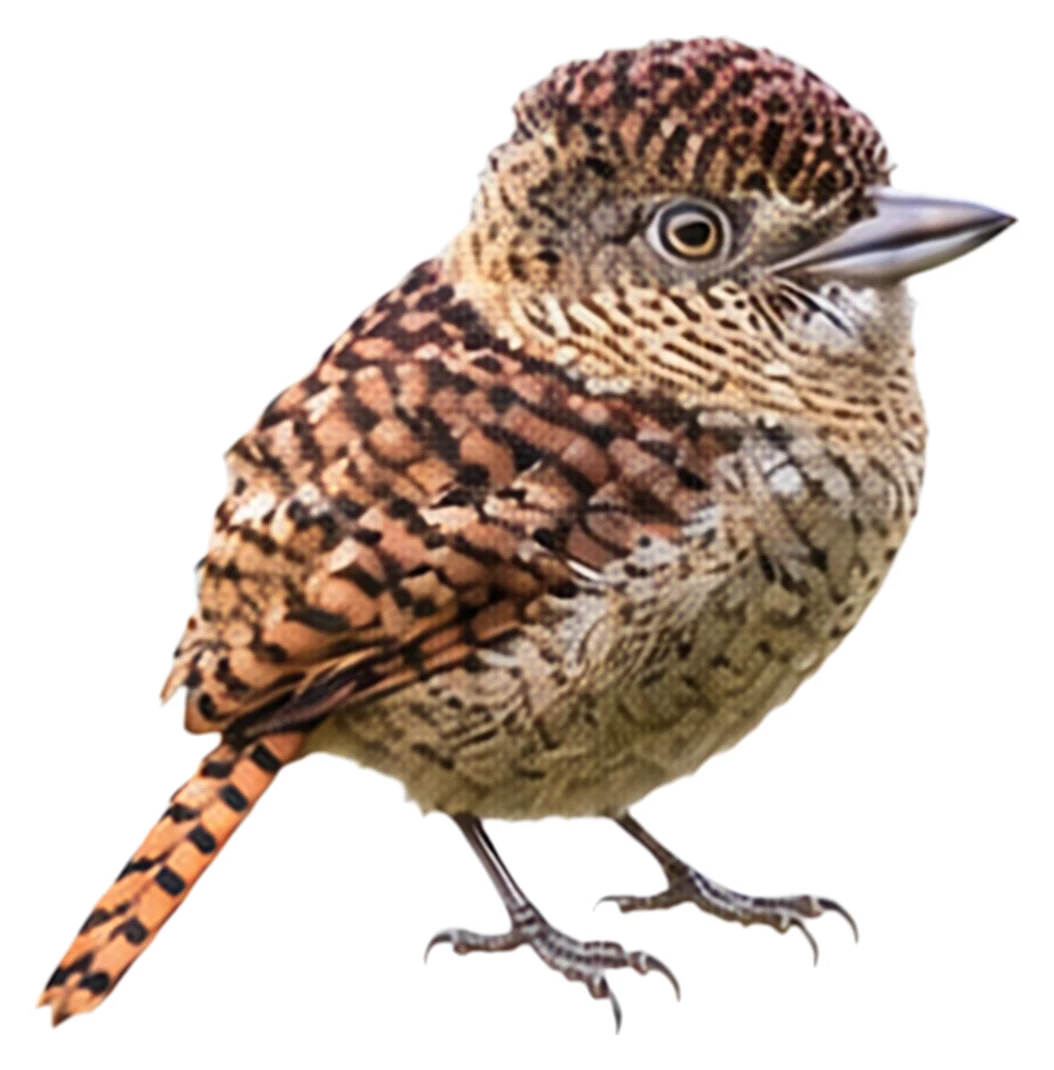 Barred Puffbird · Original color inspiration