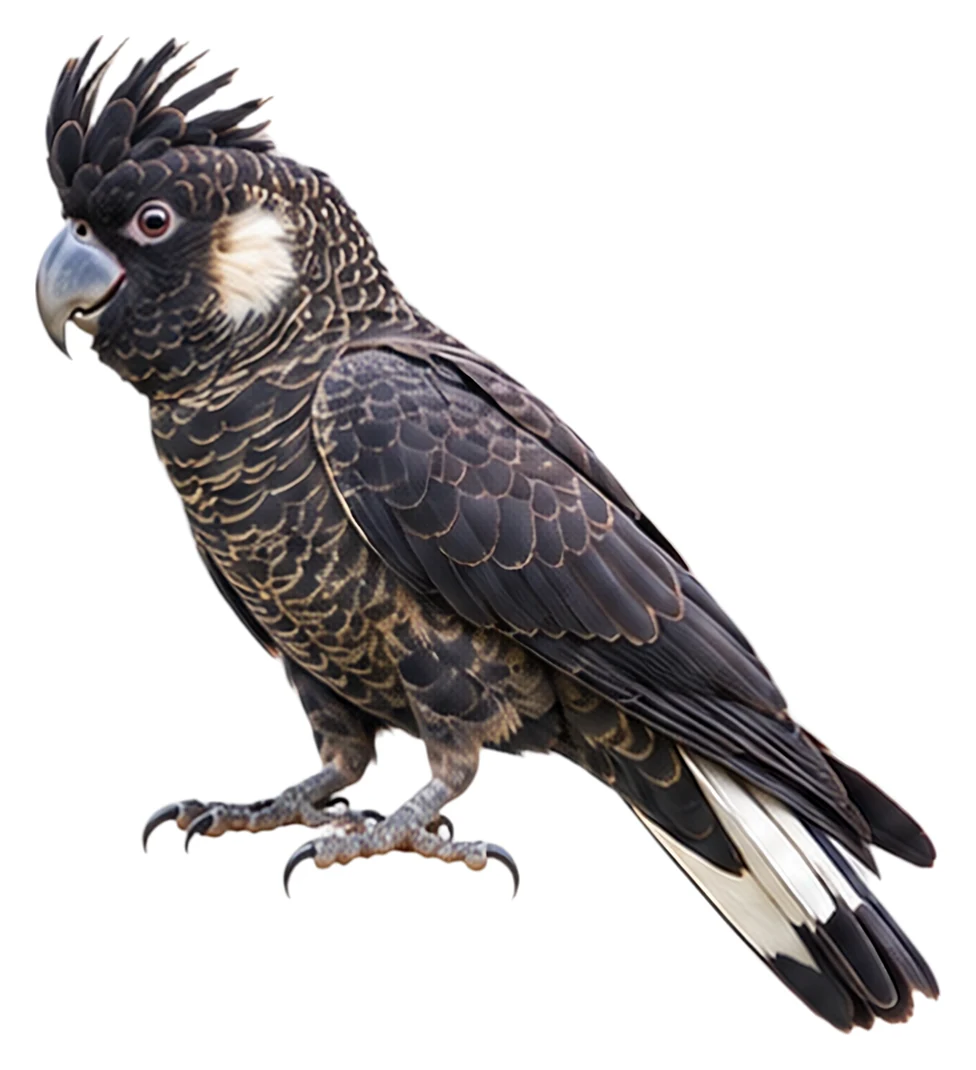 Baudin's Black Cockatoo · Original color inspiration