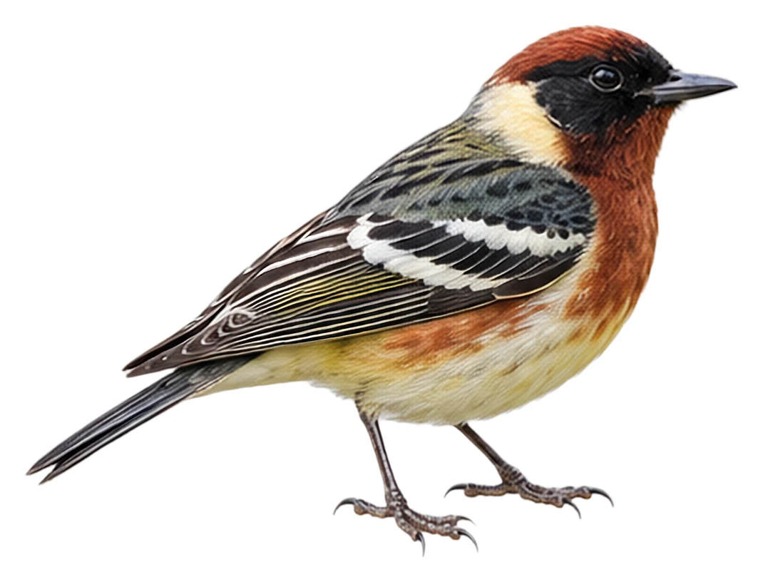 Bay-breasted Warbler · Original color inspiration