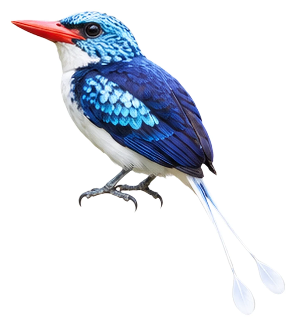 Biak Paradise Kingfisher · Original color inspiration