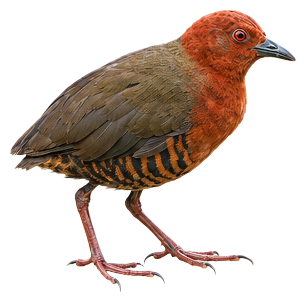 Black-banded Crake · Original color inspiration