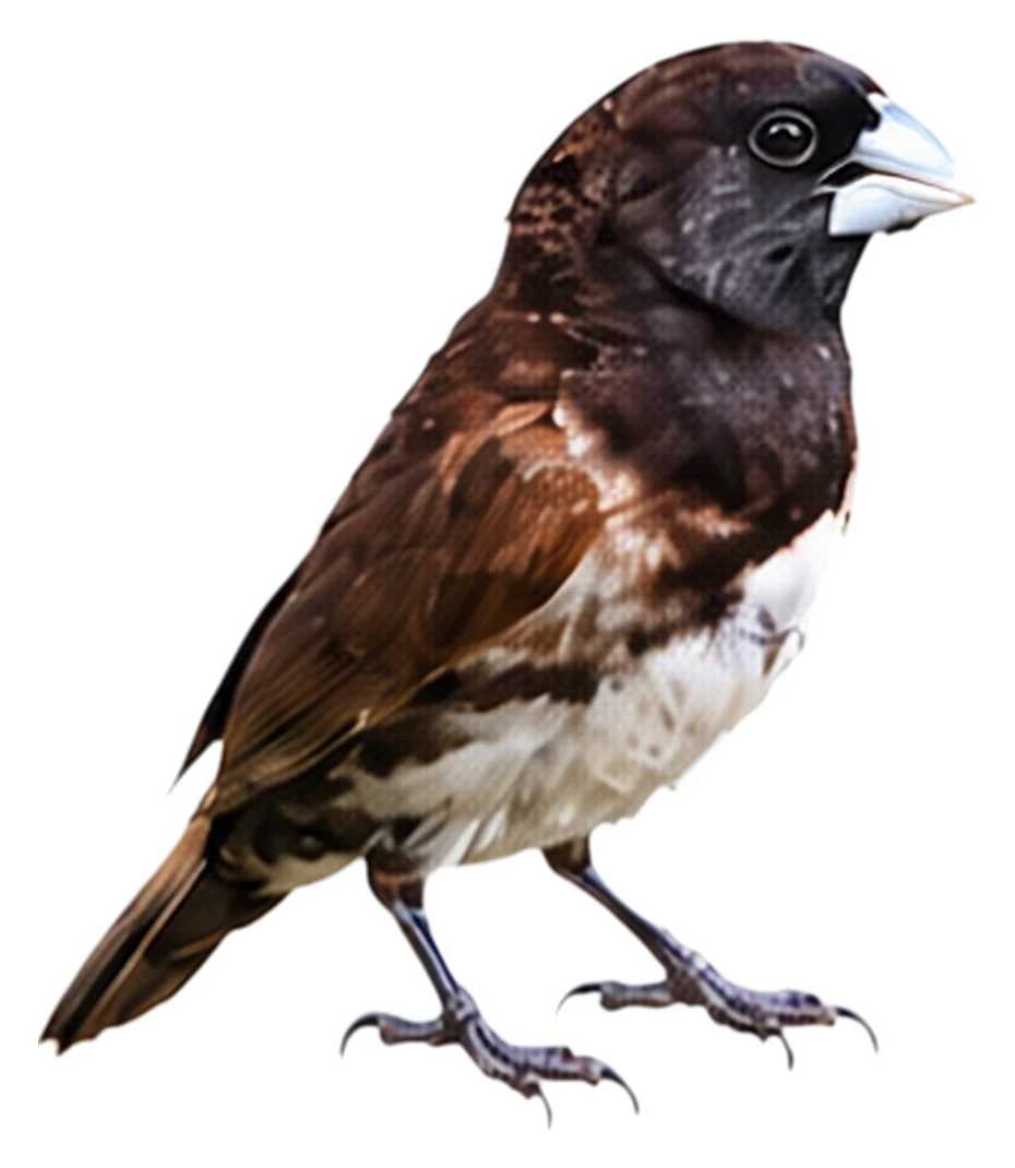 Black-breasted Mannikin · Original color inspiration