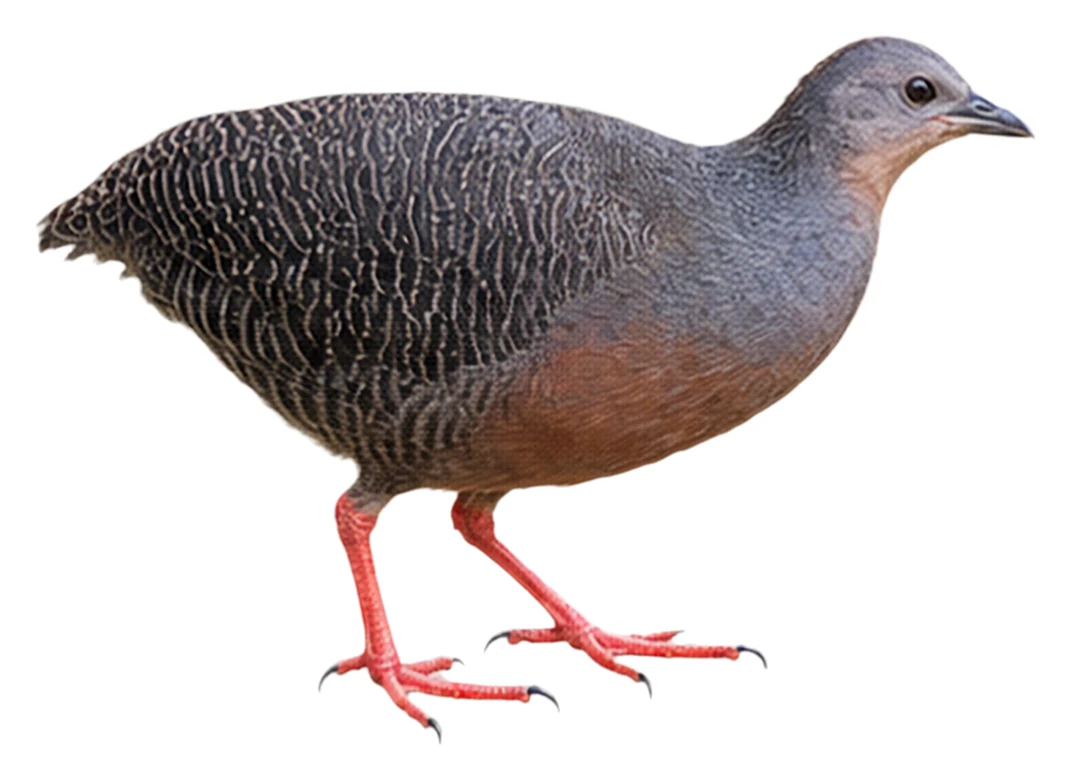 Black-capped Tinamou · Original color inspiration