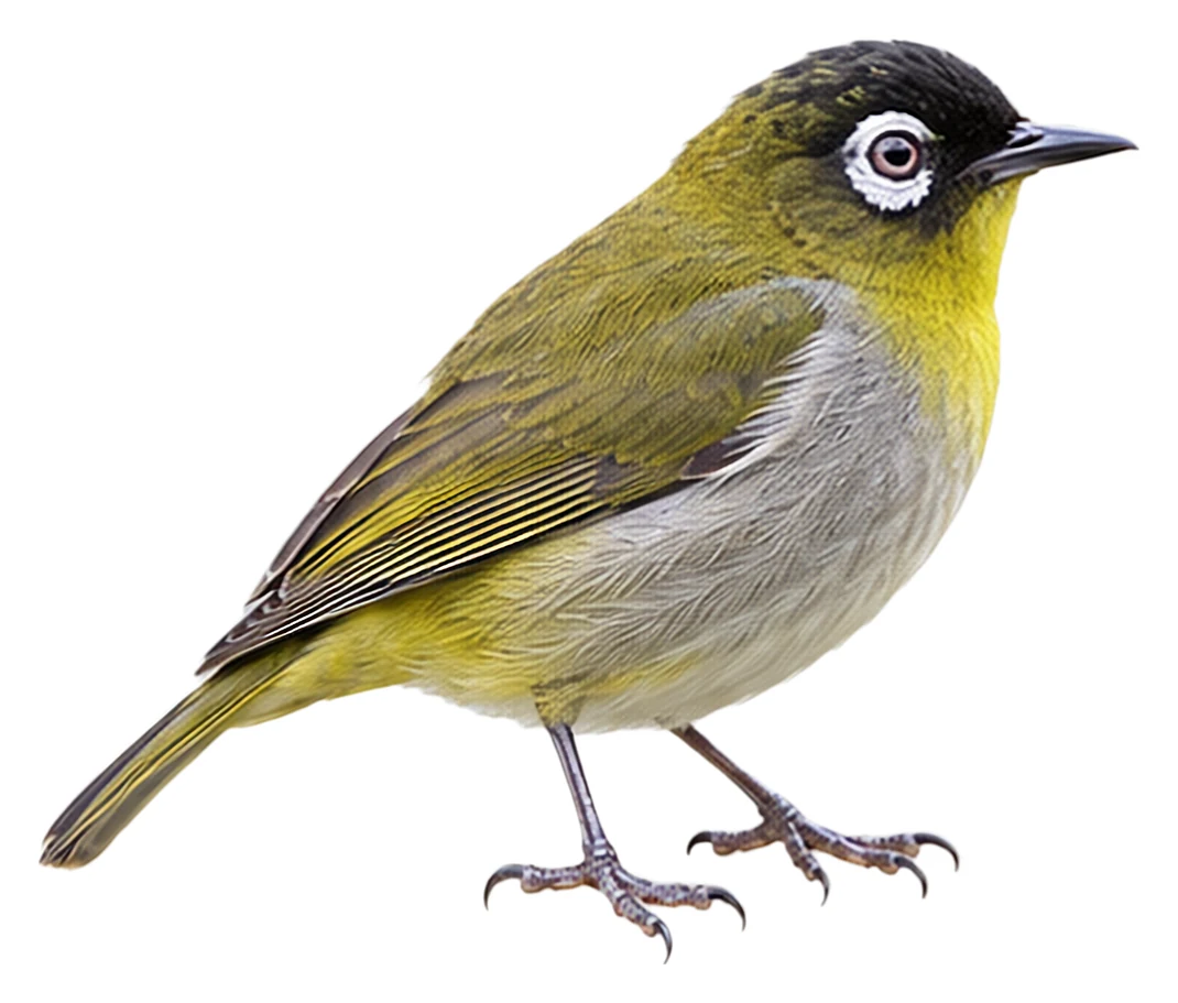 Black-capped White-eye · Original color inspiration