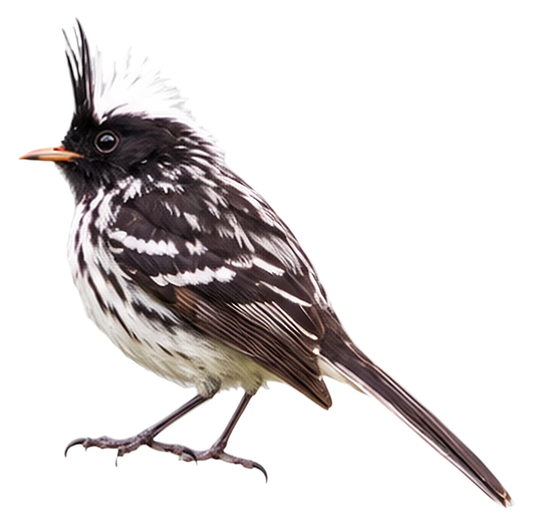 Black-crested Tit-Tyrant · Original color inspiration