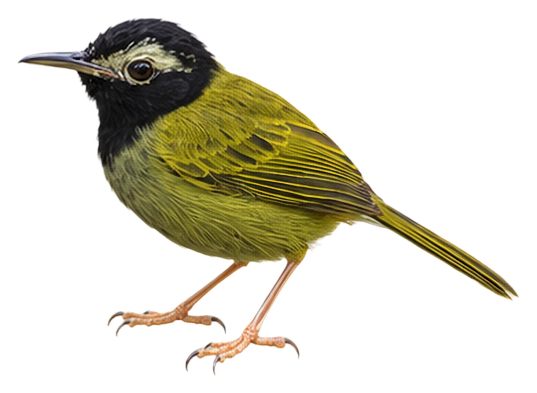 Black-headed Tailorbird · Original color inspiration