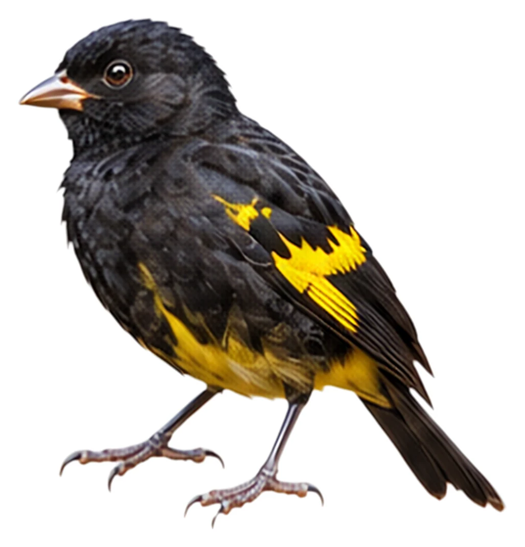 Black Siskin · Original color inspiration