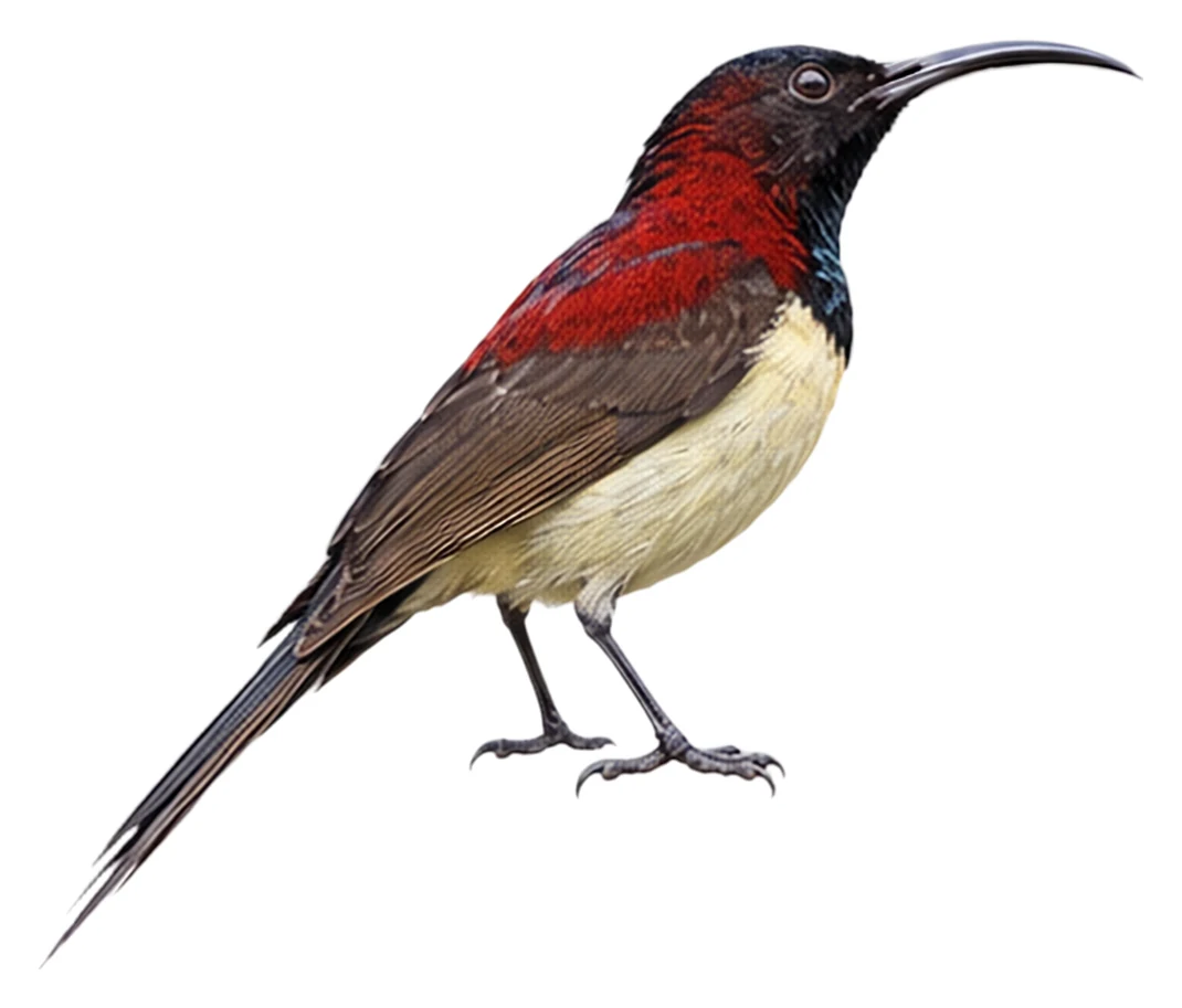 Black-throated Sunbird · Original color inspiration