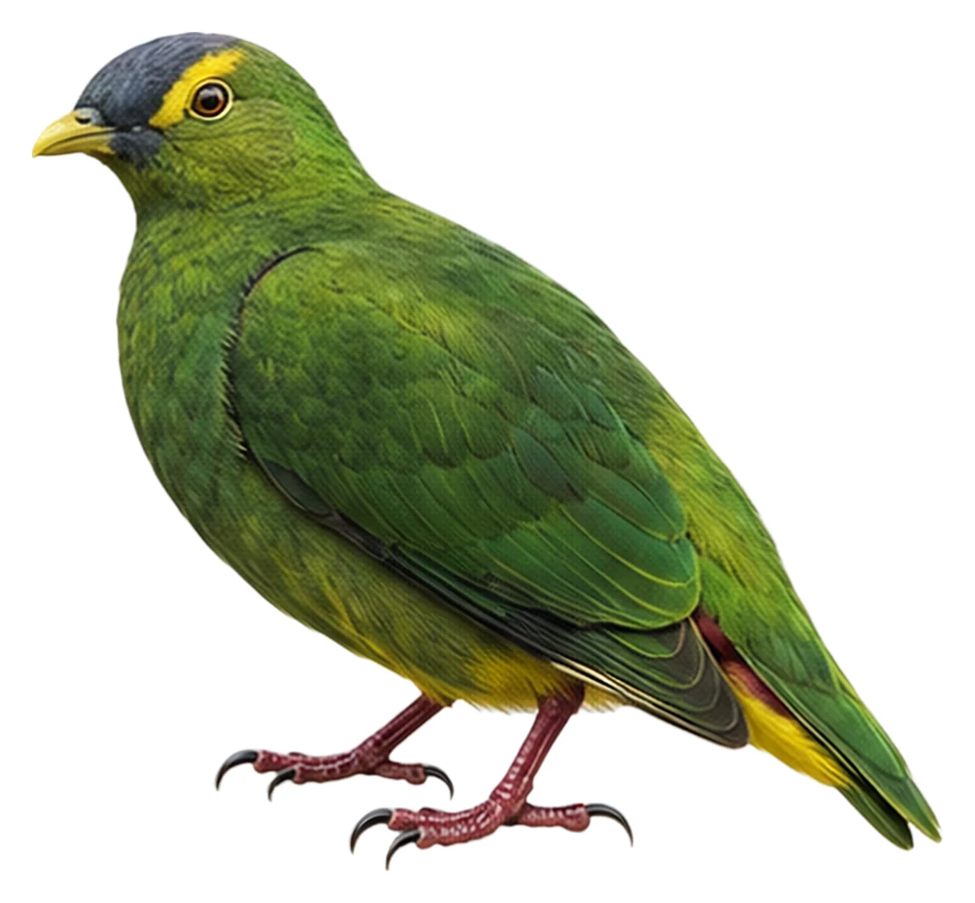 Blue-capped Fruit Dove · Original color inspiration