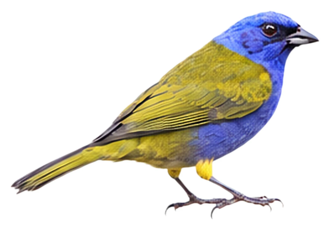 Blue-capped Tanager · Original color inspiration