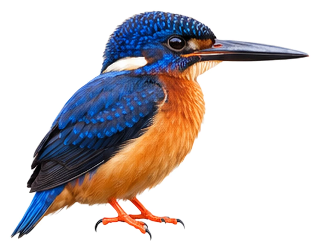 Blue-eared Kingfisher · Original color inspiration