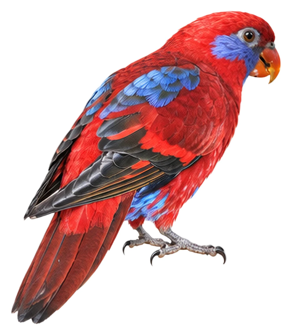 Blue-eared Lory · Original color inspiration
