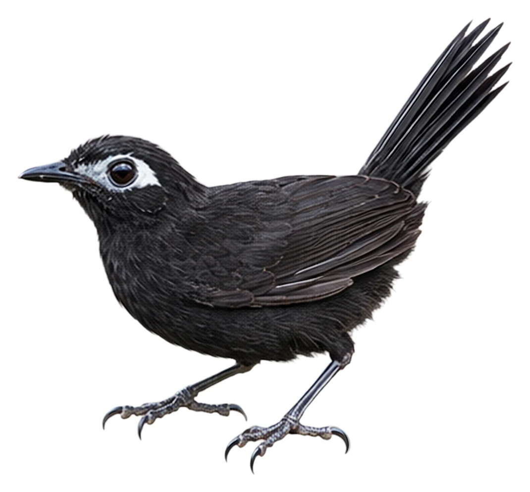 Blue-lored Antbird · Original color inspiration