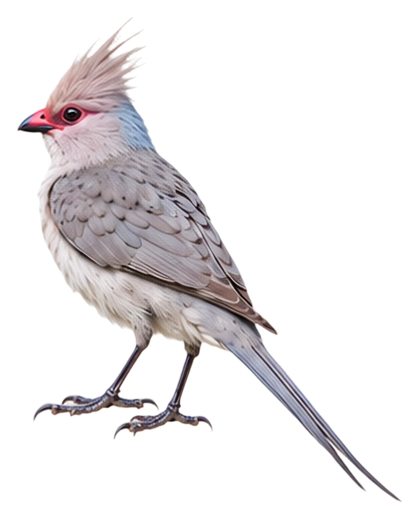 Blue-naped Mousebird · Original color inspiration