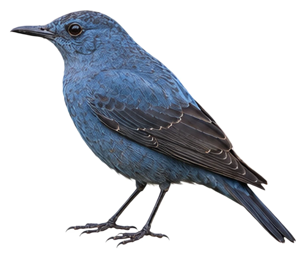 Blue Rock Thrush · Original color inspiration