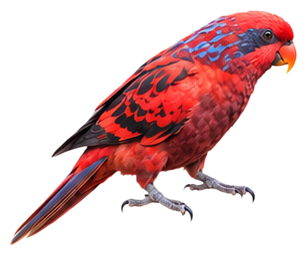Blue-streaked Lory · Original color inspiration