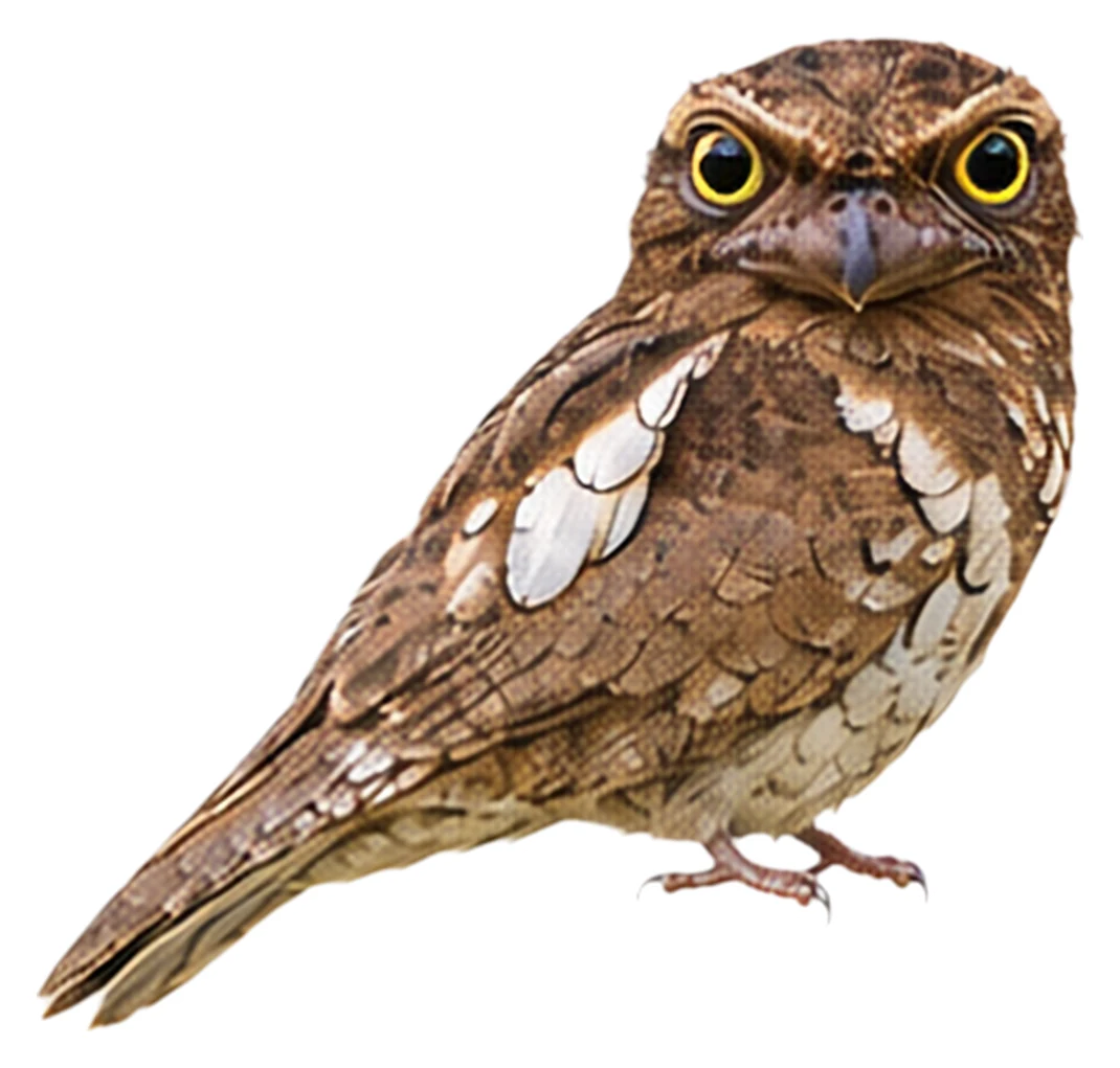 Bornean Frogmouth · Original color inspiration