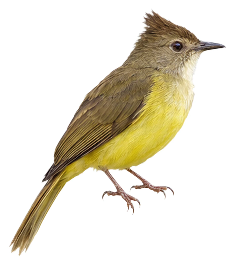 Brown-cheeked Bulbul · Original color inspiration