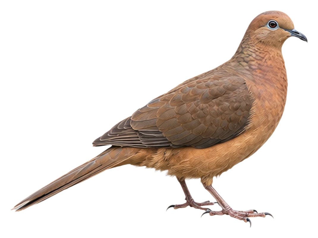 Brown Cuckoo-Dove · Original color inspiration