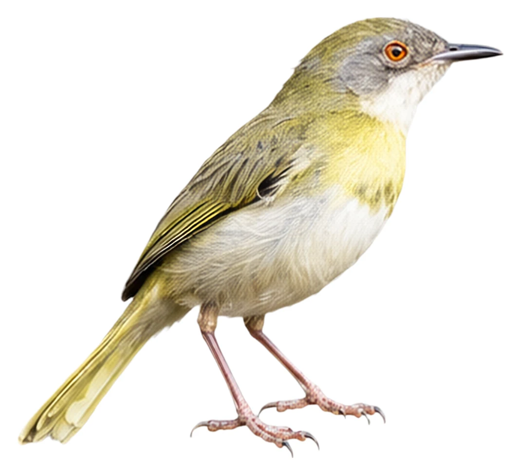 Brown-tailed Apalis · Original color inspiration