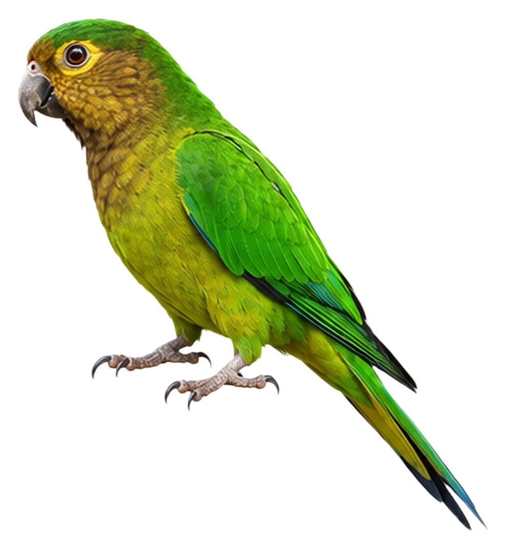 Brown-throated Parakeet · Original color inspiration