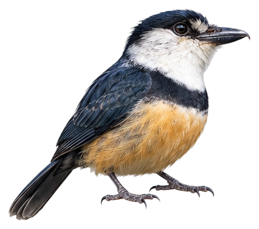 Buff-bellied Puffbird · Original color inspiration