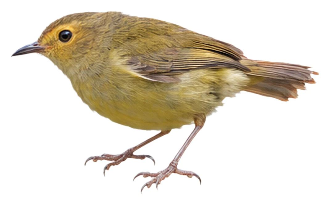 Buff-faced Scrubwren · Original color inspiration