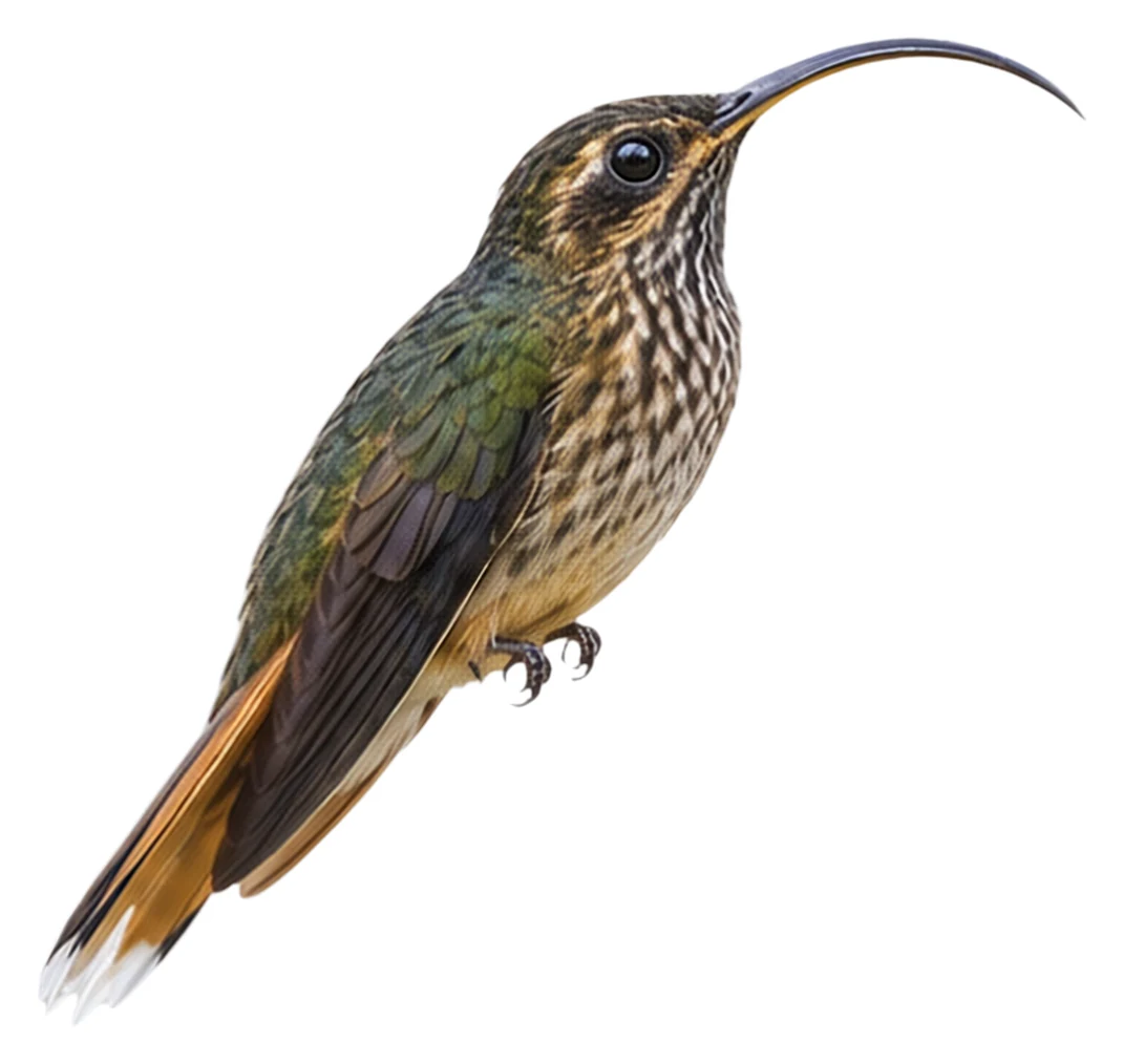 Buff-tailed Sicklebill · Original color inspiration