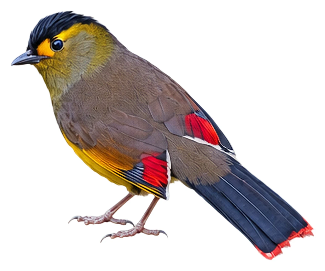 Bugun Liocichla · Original color inspiration
