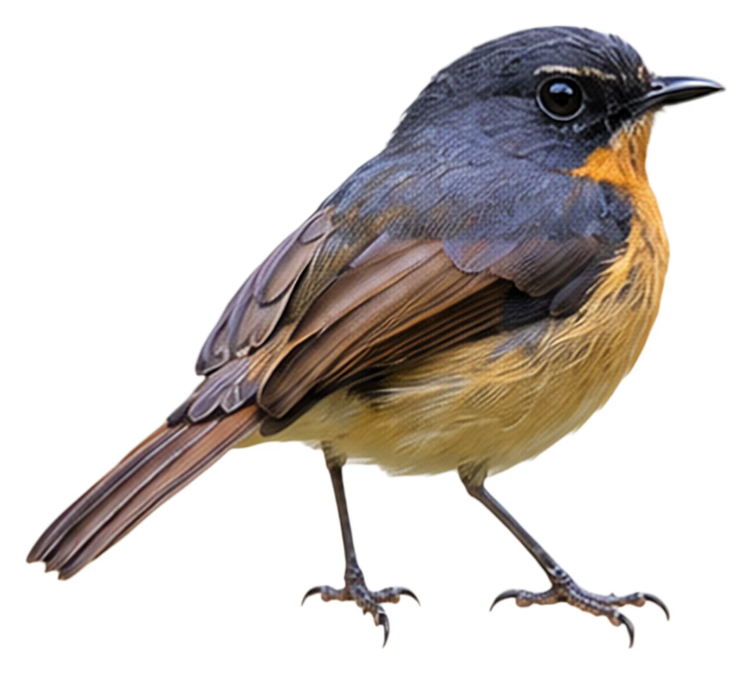 Bundok Flycatcher · Original color inspiration