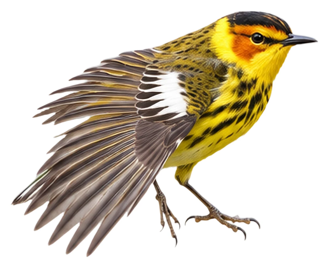 Cape May Warbler · Original color inspiration