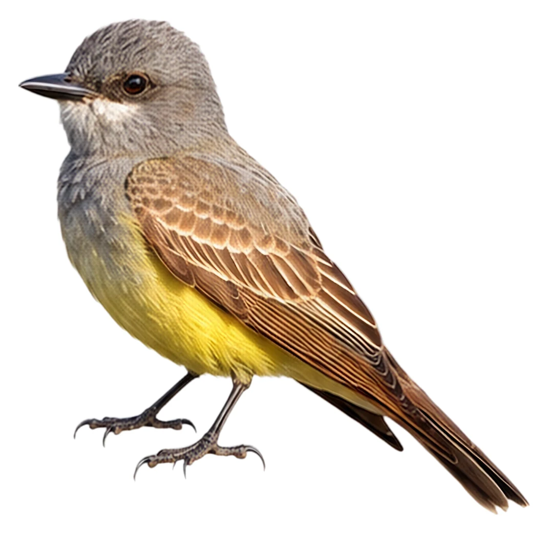 Cassin's Kingbird · Original color inspiration