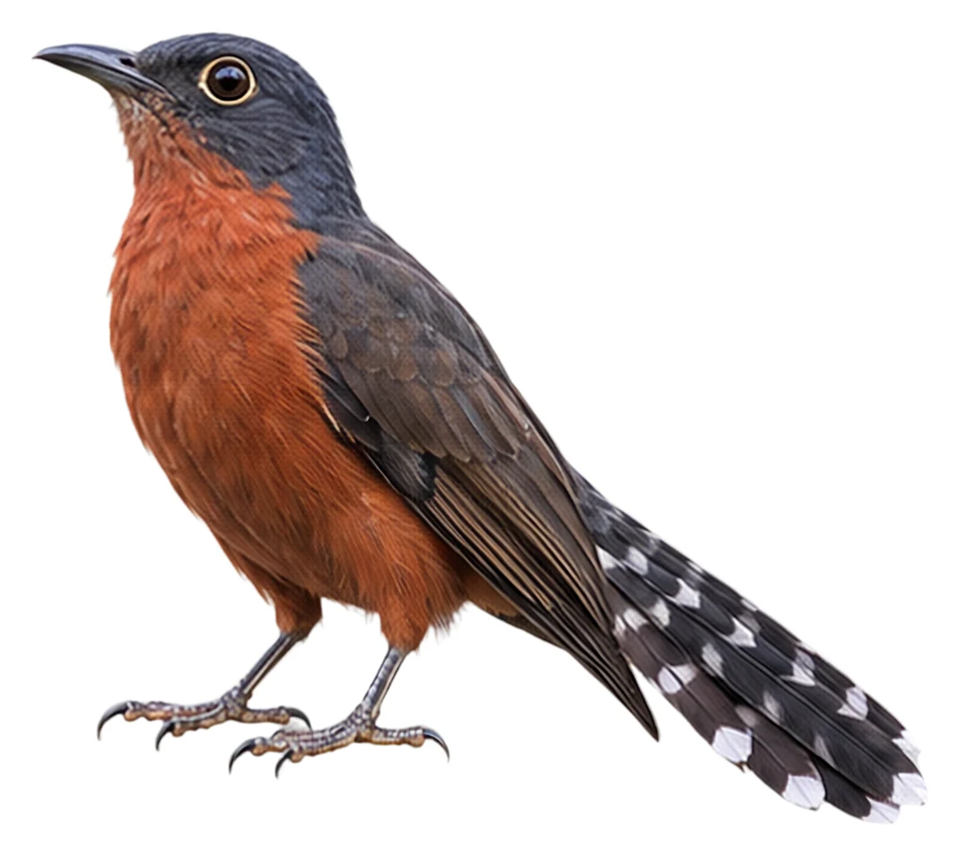 Chestnut-breasted Cuckoo · Original color inspiration