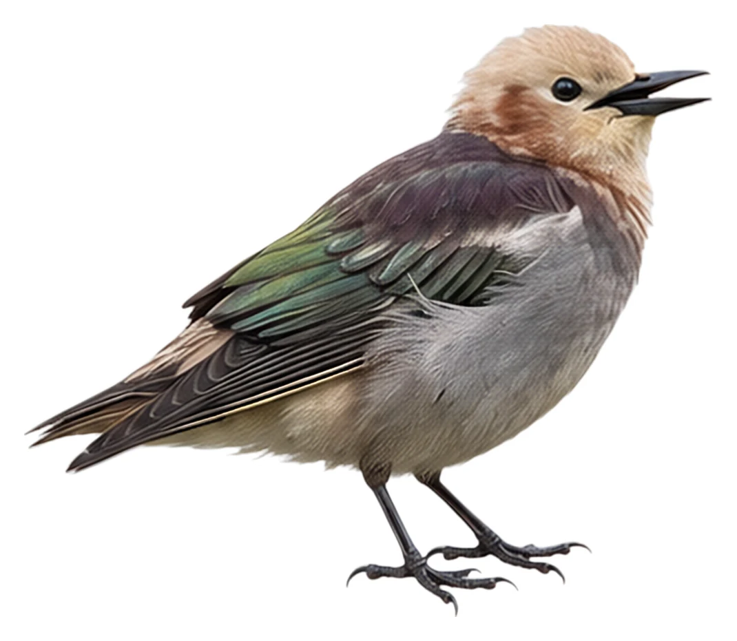 Chestnut-cheeked Starling · Original color inspiration