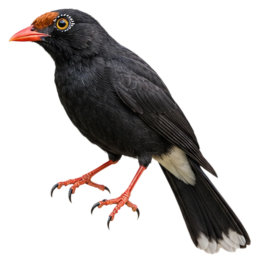 Chestnut-fronted Helmetshrike · Original color inspiration