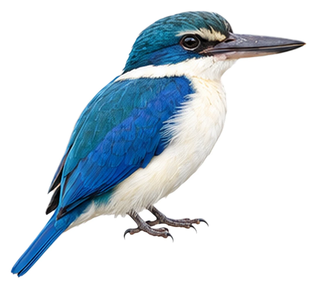 Collared Kingfisher · Original color inspiration
