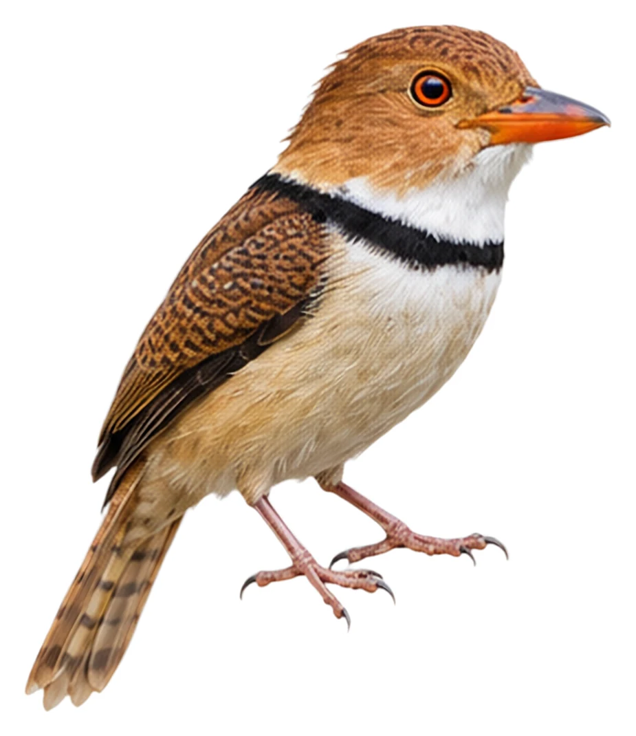 Collared Puffbird · Original color inspiration