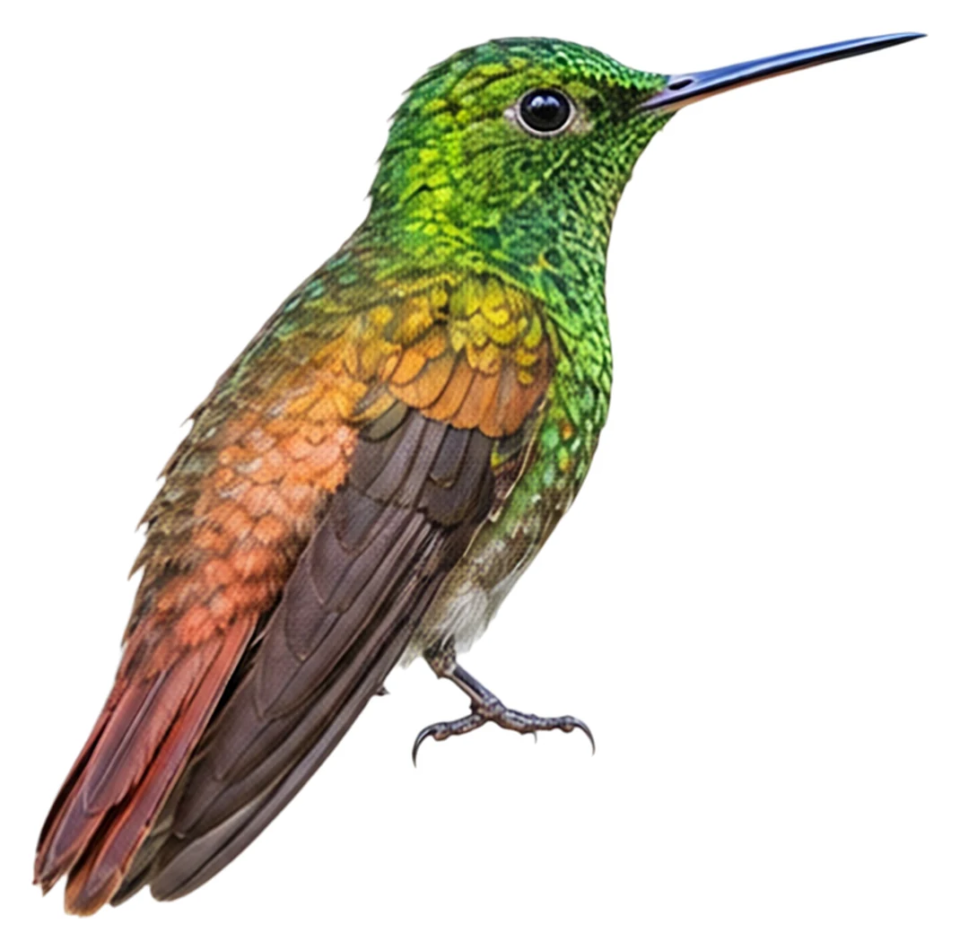 Copper-tailed Hummingbird · Original color inspiration