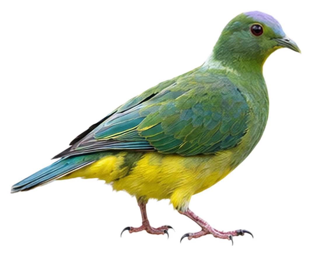 Coroneted Fruit Dove · Original color inspiration