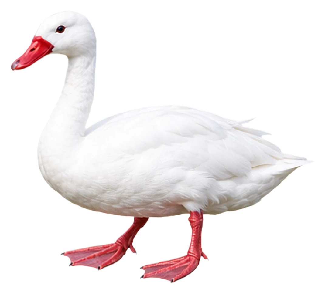 Coscoroba Swan · رنگ‌های اصلی