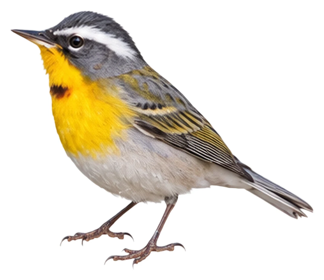 Crescent-chested Warbler · Original color inspiration