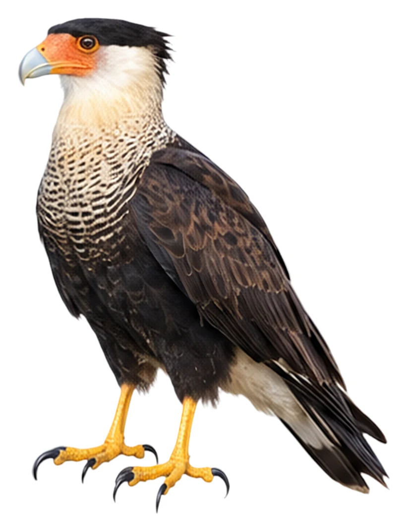 Crested Caracara · Original color inspiration
