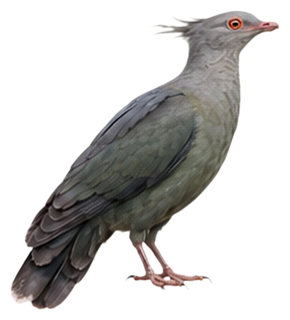 Crested Cuckoo-Dove · Original color inspiration