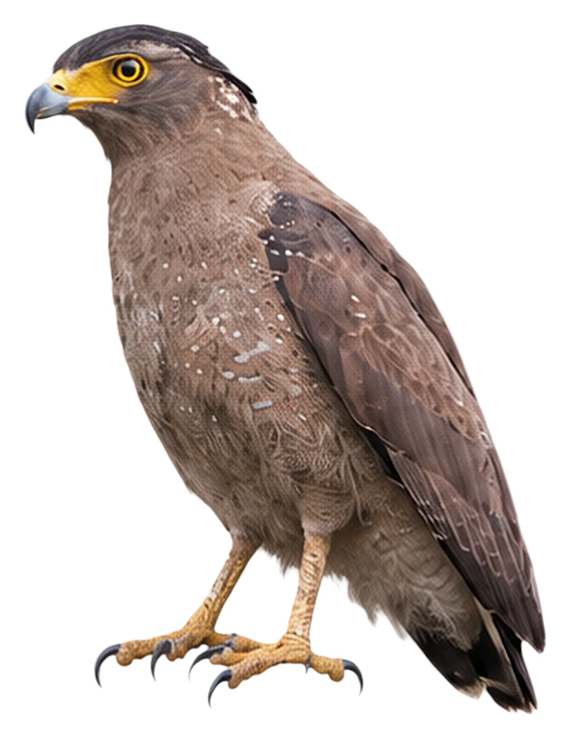 Crested Serpent Eagle · Original color inspiration