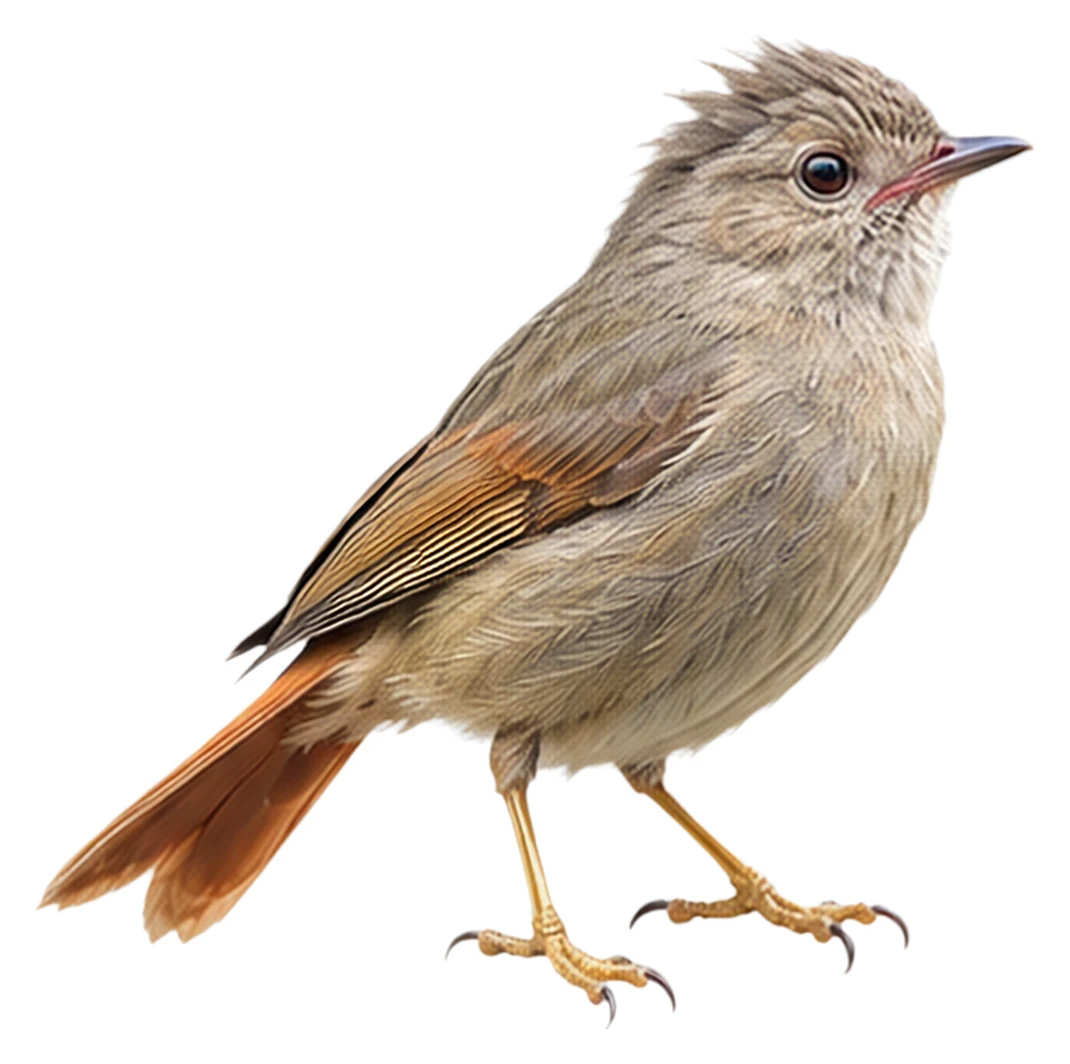 Crested Spinetail · Original color inspiration