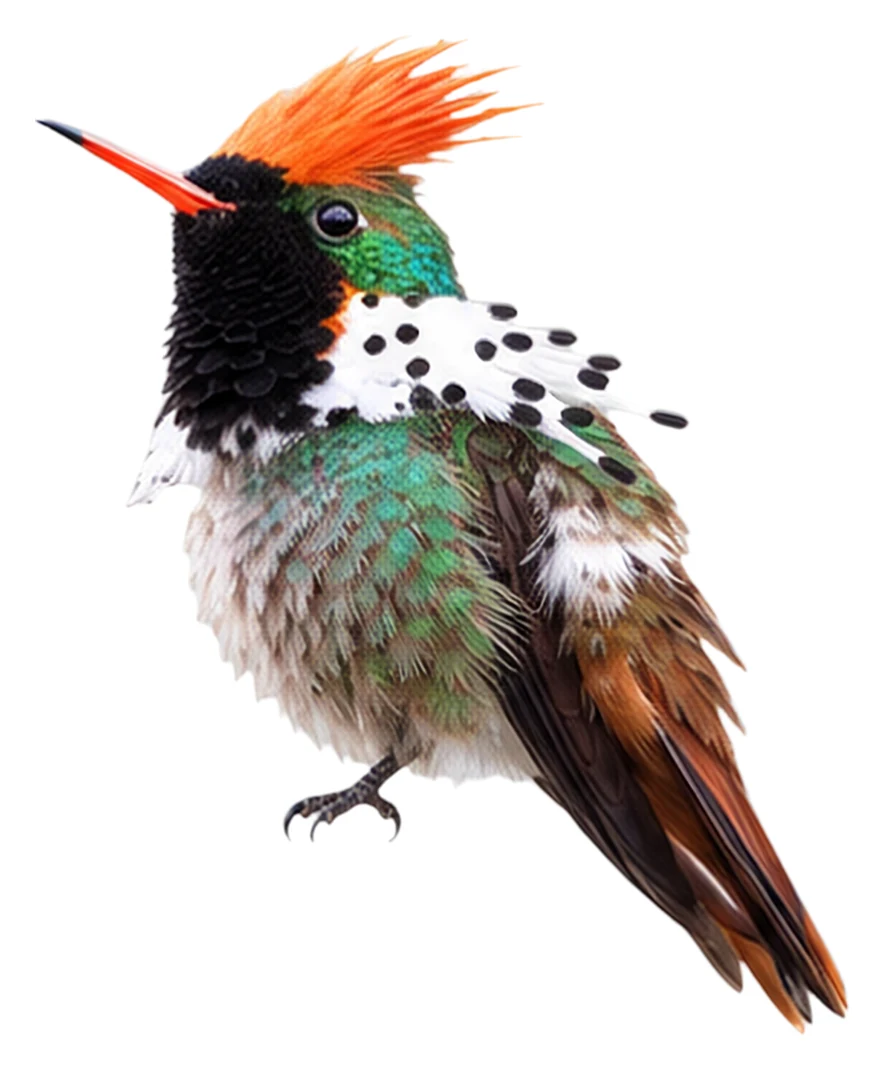 Dot-eared Coquette · Original color inspiration